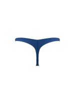 Avery Floral Embroidered Thong Navy Peony — photo 6 (Bluebella)