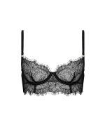 Camelia Longline Lace Bra Black — photo 5 (Bluebella)