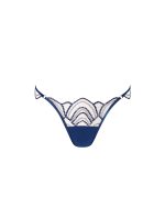 Soraya Embroidered Sheer Panty Blue — photo 5 (Bluebella)