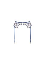 Soraya Garter Belt Blue — photo 5 (Bluebella)